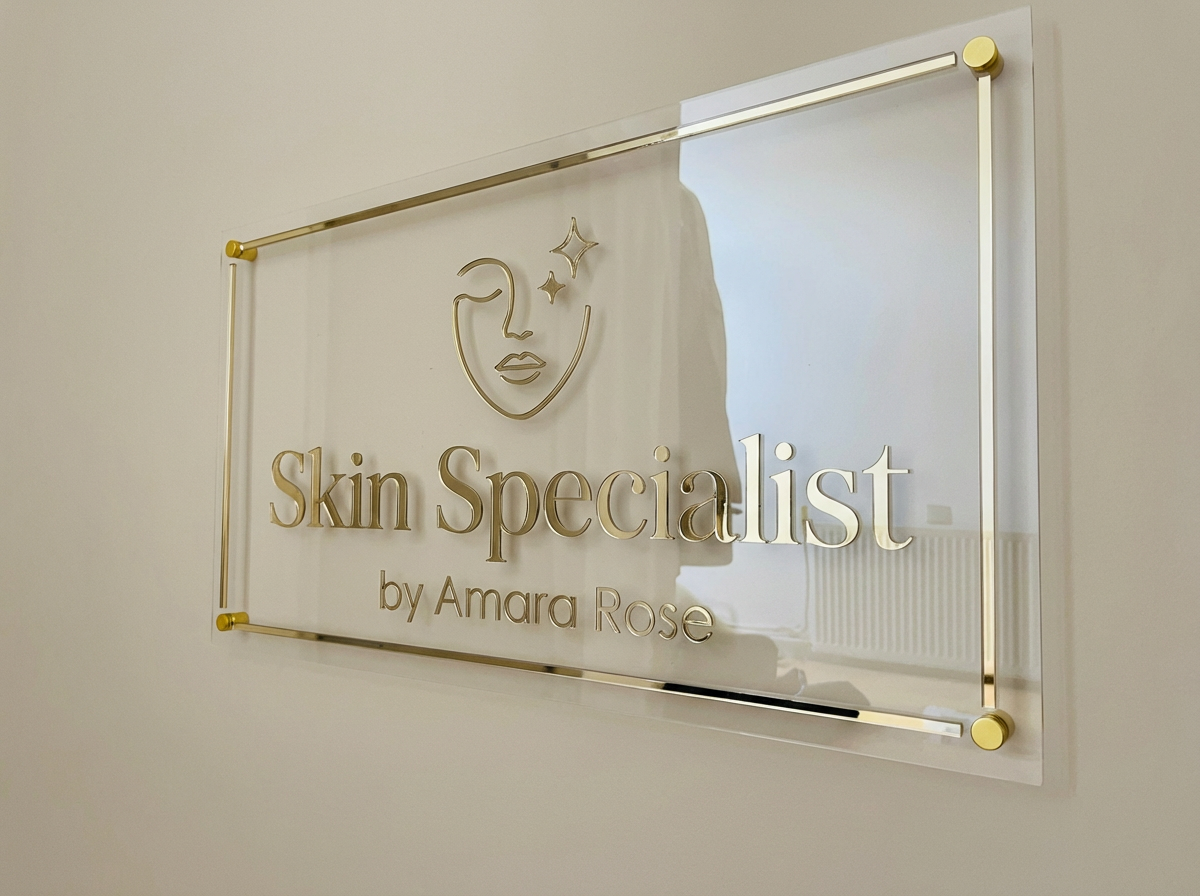 Targa da parete personalizzata in 3D