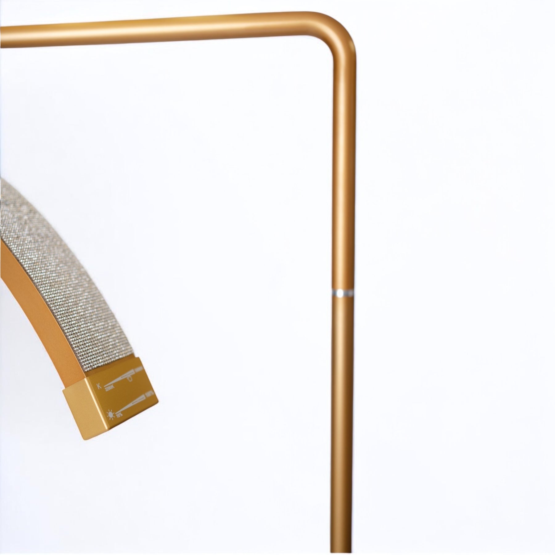 Luce professionale a LED oro diamante