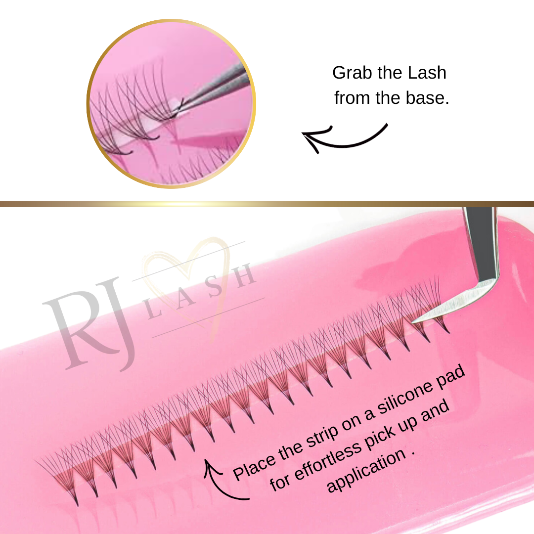 10D, riccioli DD, RJ Speed Strips/ ciocche singole sciolte, 0,07 (500 ventagli)