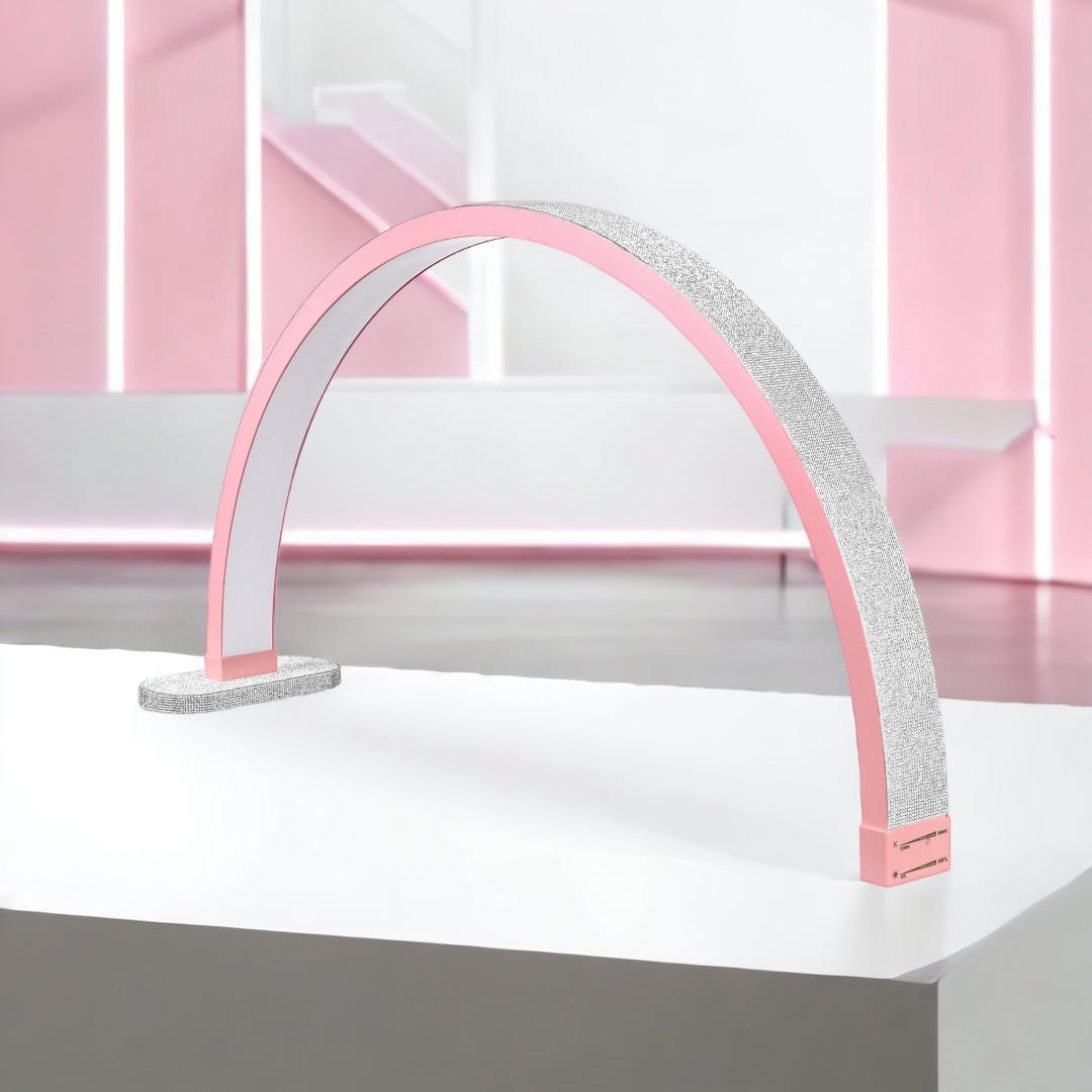 Lampada da scrivania Half Moon Diamond 30” - Lampada LED indipendente per unghie