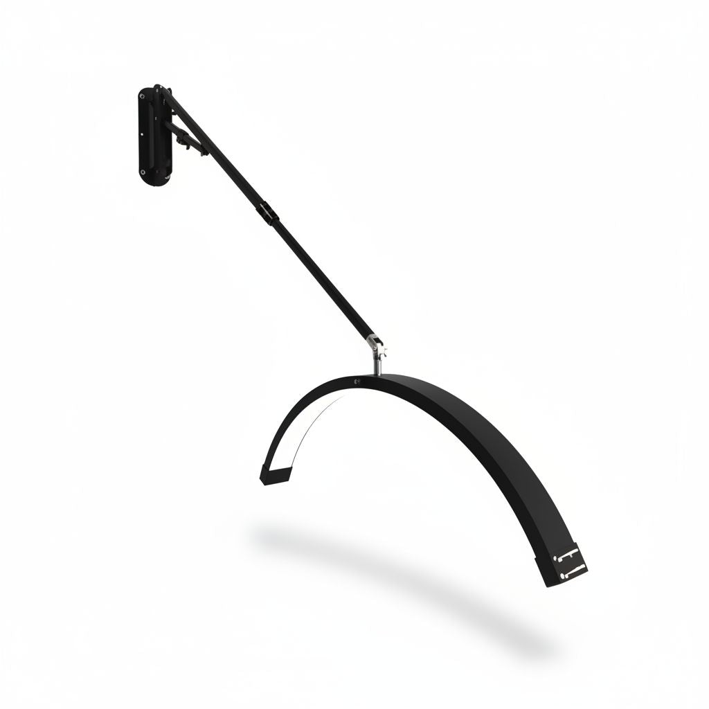 Lampada da parete a mezzaluna per il trucco