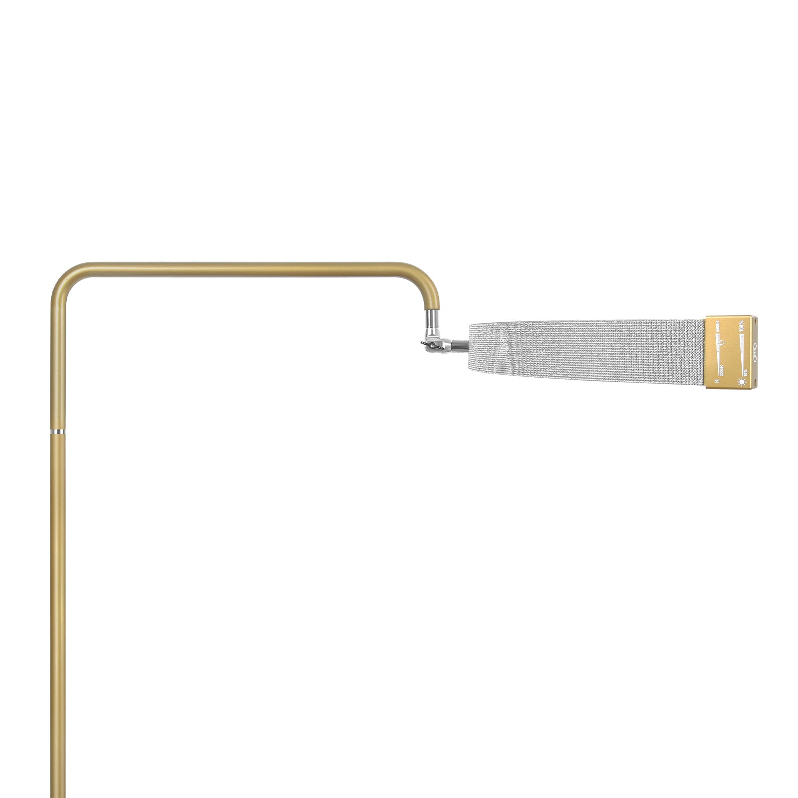 Lampada Multi-Angle Diamond Half Moon - Luce LED professionale per la bellezza 28” | RJ Moon Pro X