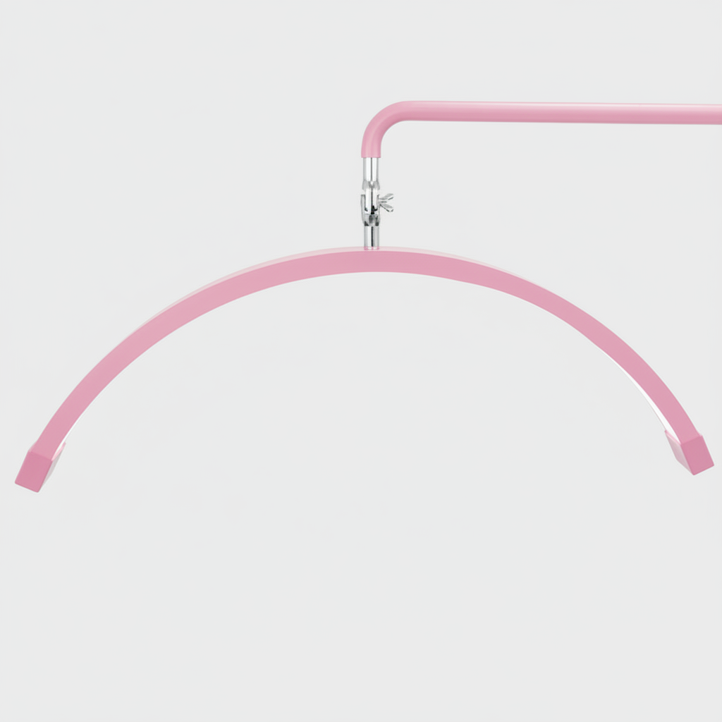 Lampada Multi-Angle Half Moon - Luce LED professionale per la bellezza 28” | RJ Moon Pro X