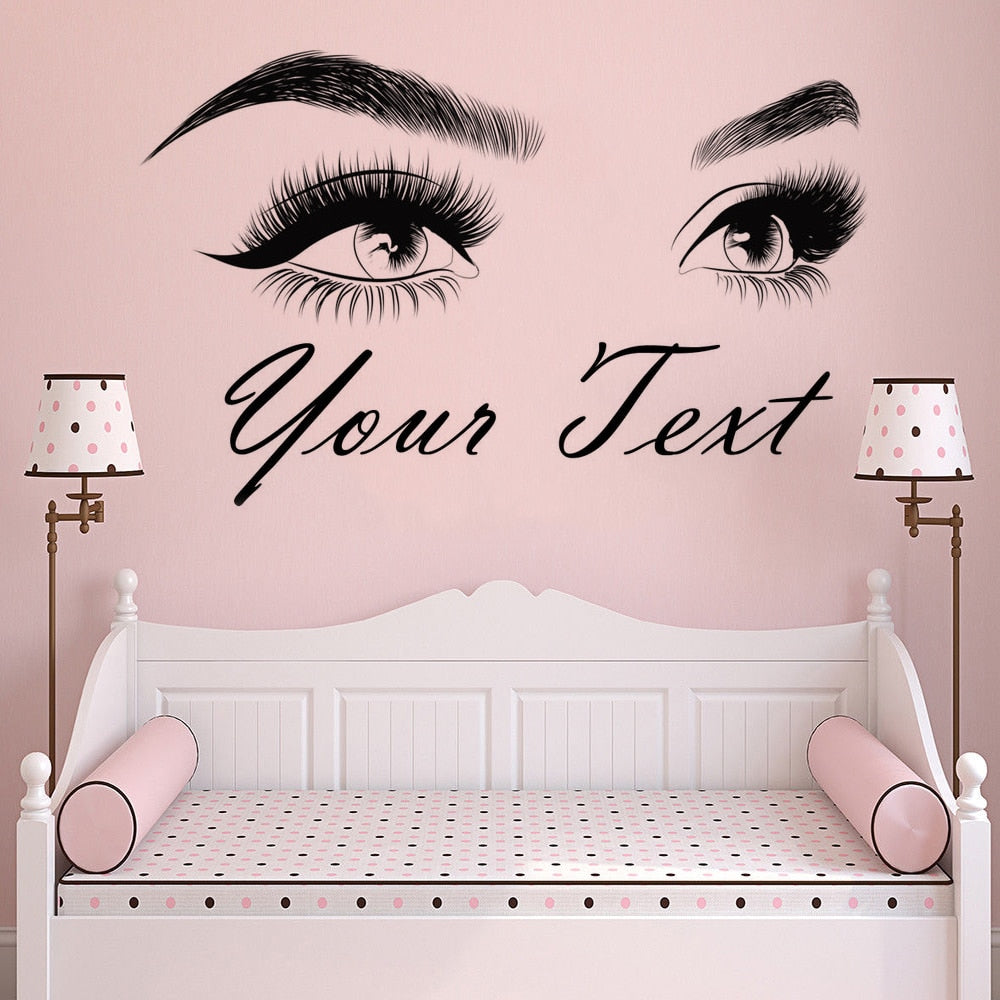 Adesivo murale in vinile personalizzato