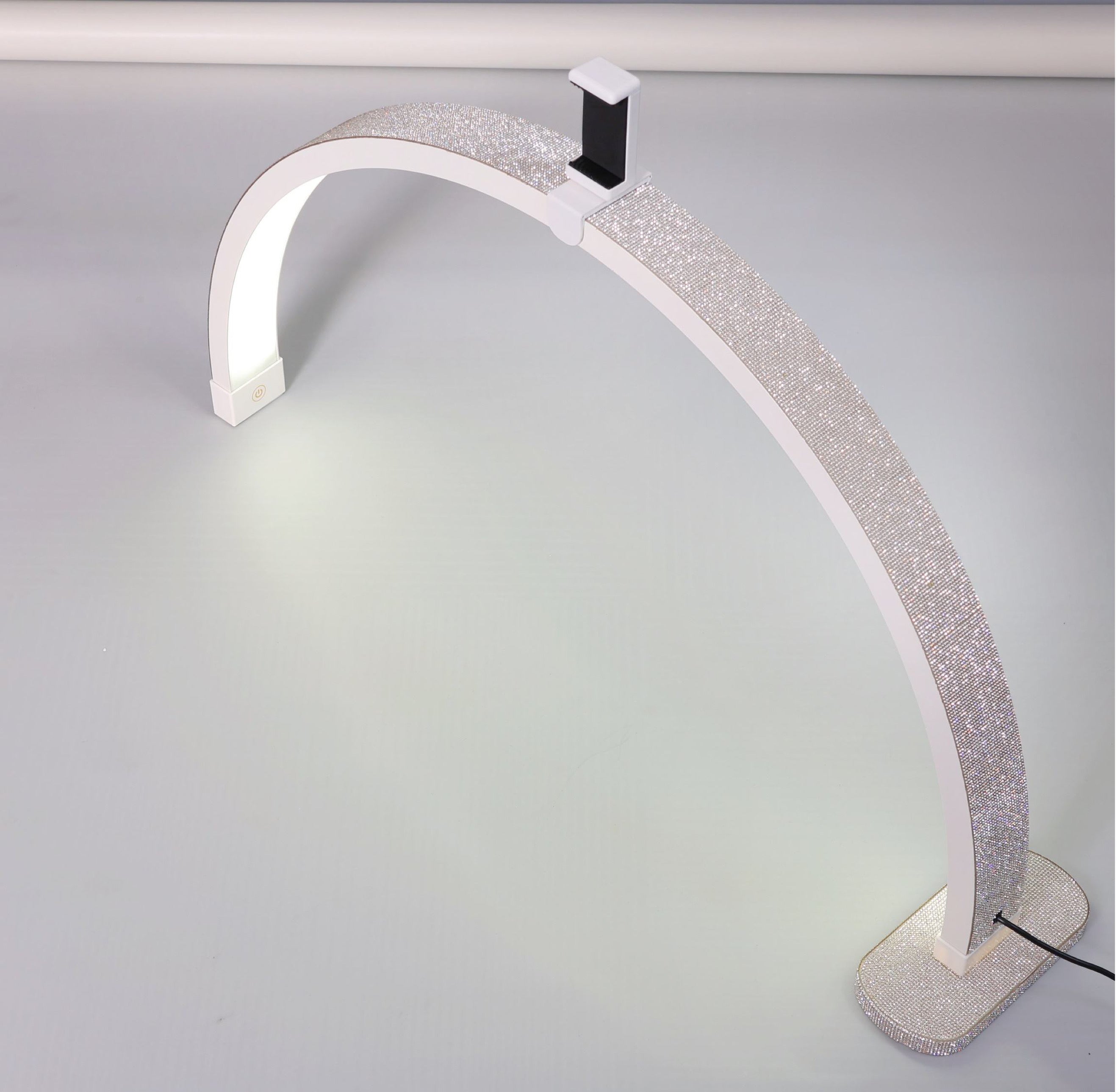 Lampada da scrivania Half Moon Diamond 30” - Lampada LED indipendente per unghie
