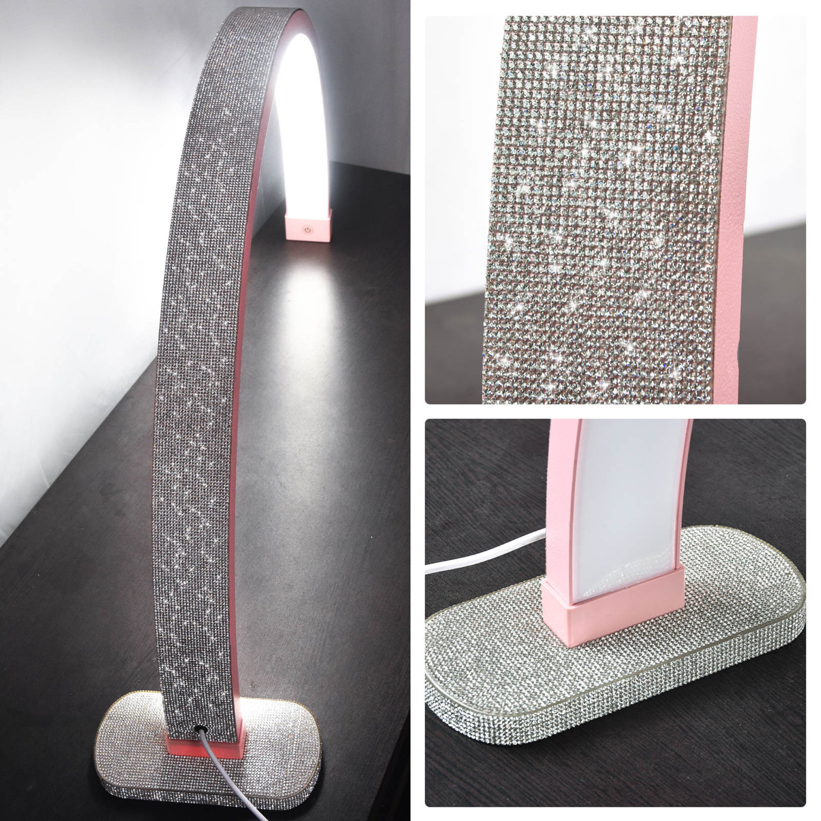 Lampada da scrivania Half Moon Diamond 30” - Lampada LED indipendente per unghie