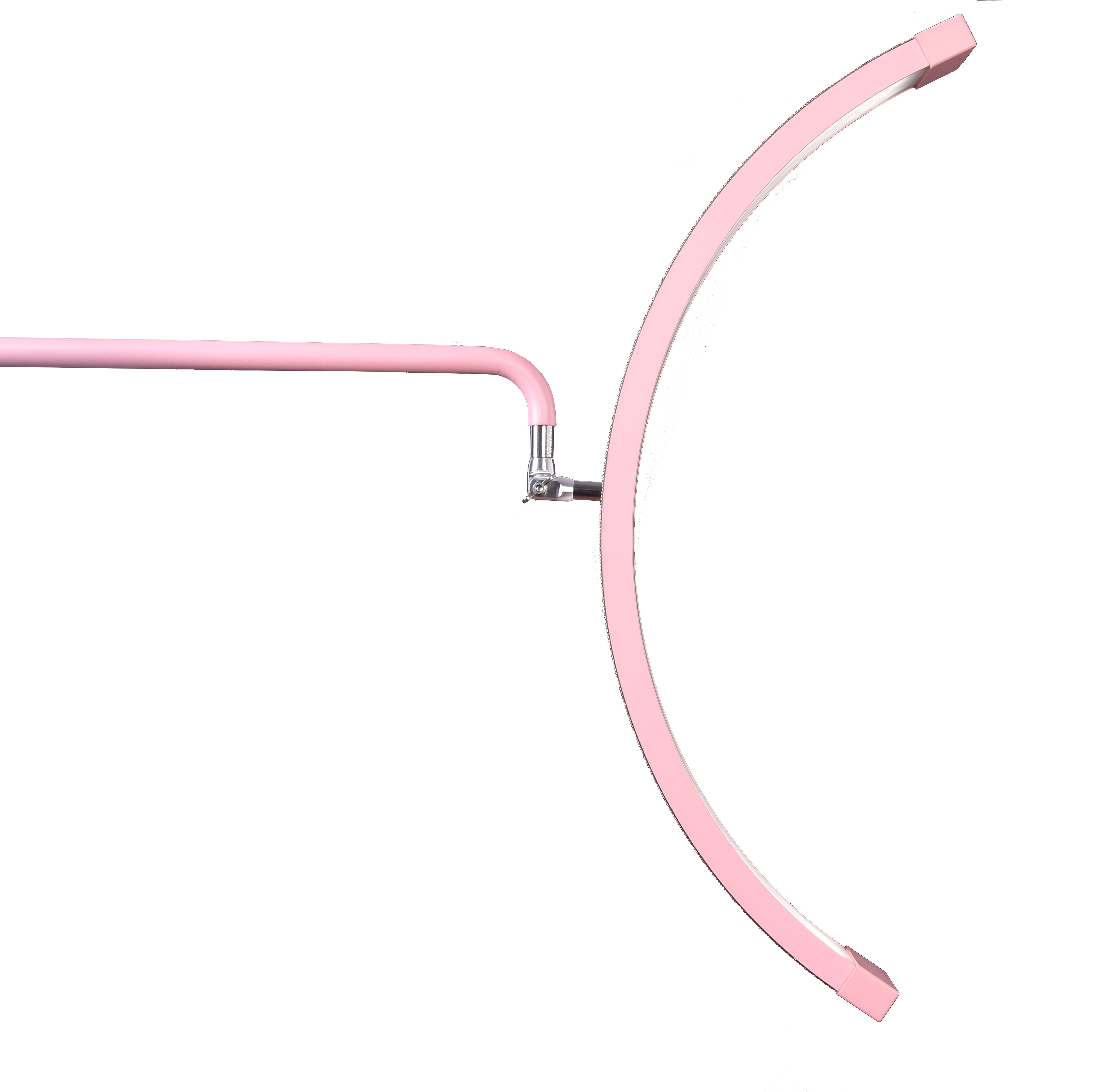 Lampada Multi-Angle Half Moon - Luce LED professionale per la bellezza 28” | RJ Moon Pro X