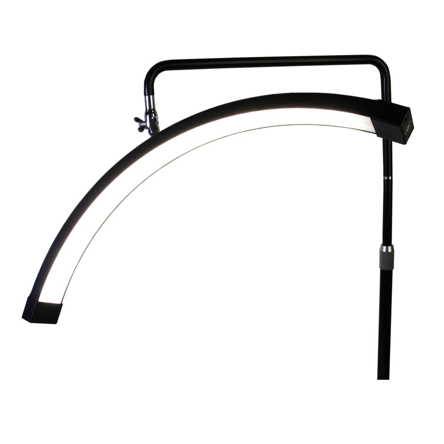 Lampada per manicure Half Moon Beauty Desk 25" - Fissaggio a morsetto,  Estensibile