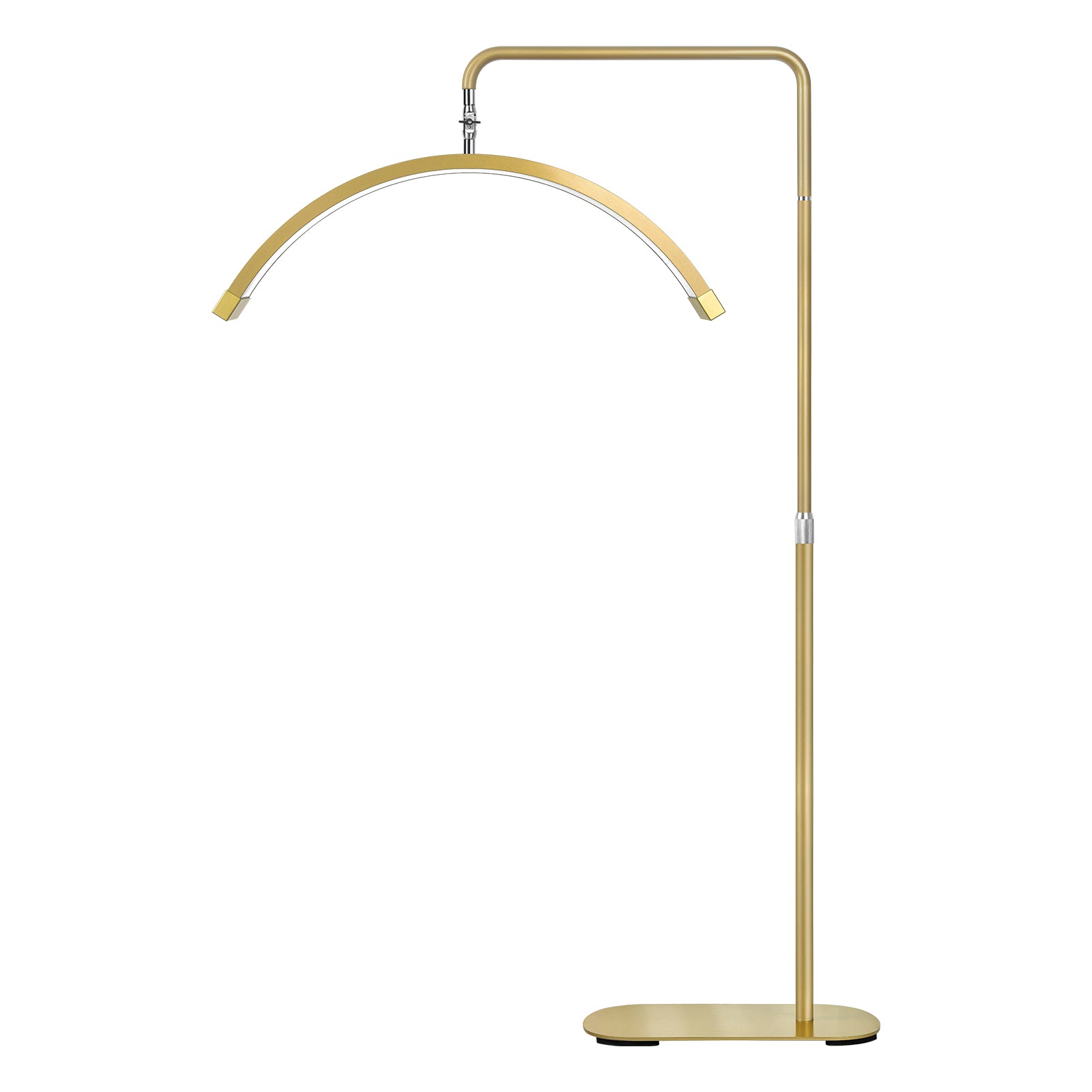 Lampada Multi-Angle Diamond Half Moon - Luce LED professionale per la bellezza 28” | RJ Moon Pro X