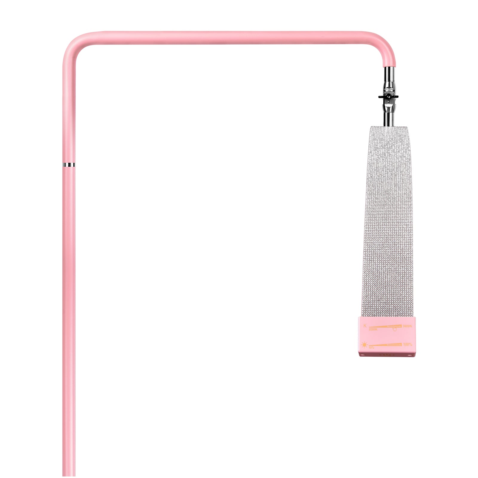 Lampada Multi-Angle Diamond Half Moon - Luce LED professionale per la bellezza 28” | RJ Moon Pro X